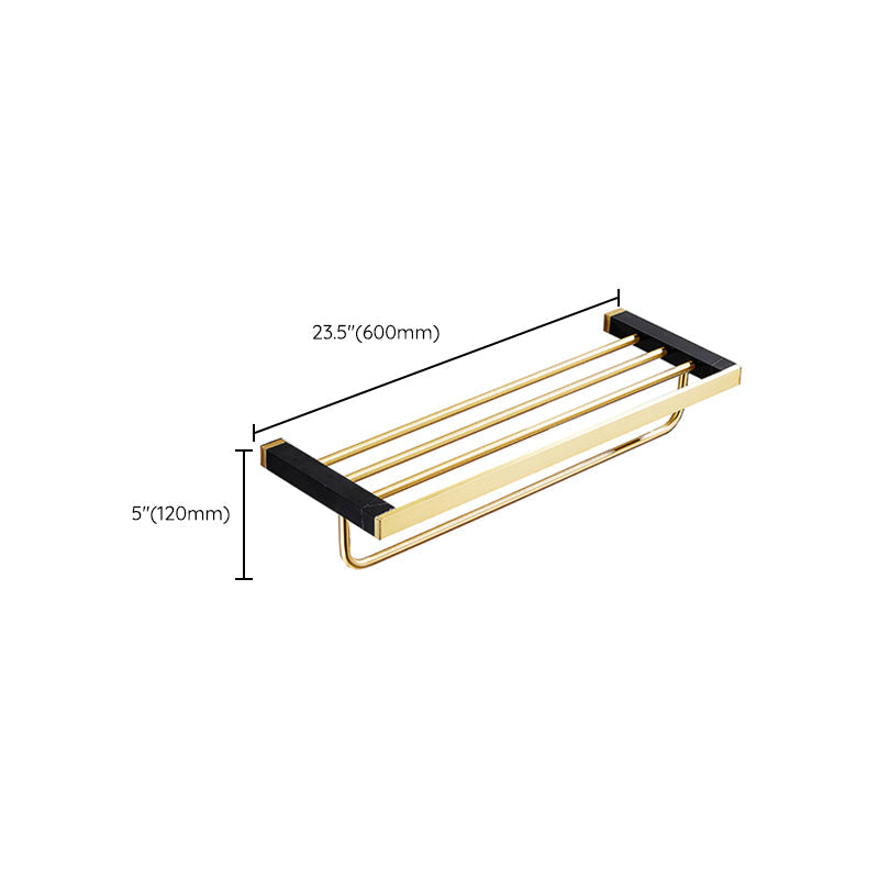BowLift | Metal and Marble Bathroom Minimalist Accessory as a Single Piece or in a Set in Gold