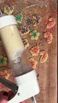 BowLift | Cookie Press Kit | 20 Stainless Steel Discs & 4 Nozzles | Adjustable Size & Easy Clean | BakeJoy