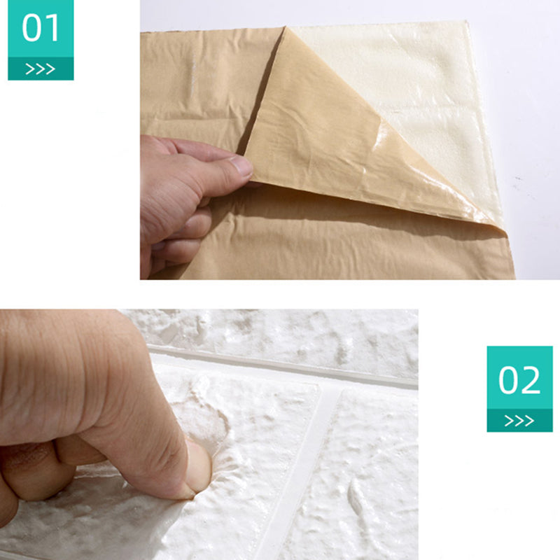 BowLift | Modern Panel PVC 3D-embossed Self-adhesive Waterproof Interior Cladding