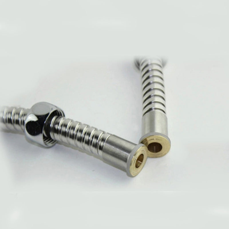 BowLift | Silver Dual Shower Head Round Rainfall Wall-Mounted Shower Head