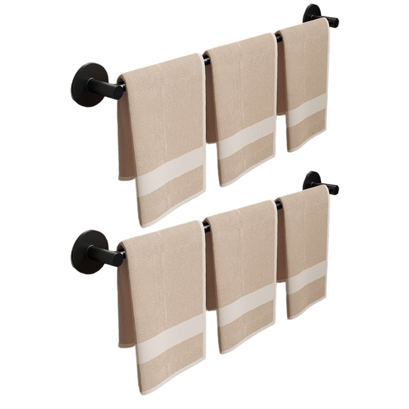 BowLift | Aluminum Bathroom Hardware Set Black Bathroom Accessories Kit Towel Holder