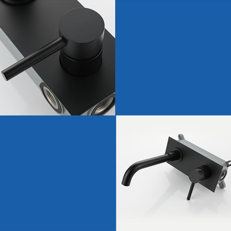 BowLift | Glam Style Faucet Single Handle Wall Mounted Faucet for Bathroom