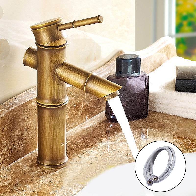 BowLift | A hole water tap country sink bathroom faucet with single lever handle