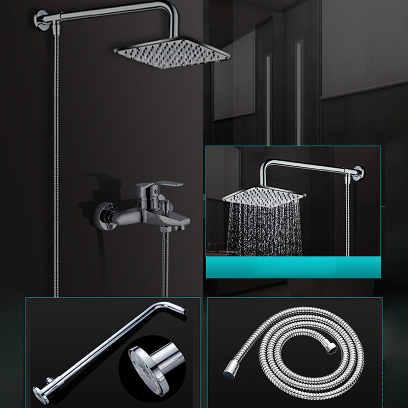 BowLift | Contemporary Shower Head Combination Polished Stainless Steel Ceiling Mounted Shower Head