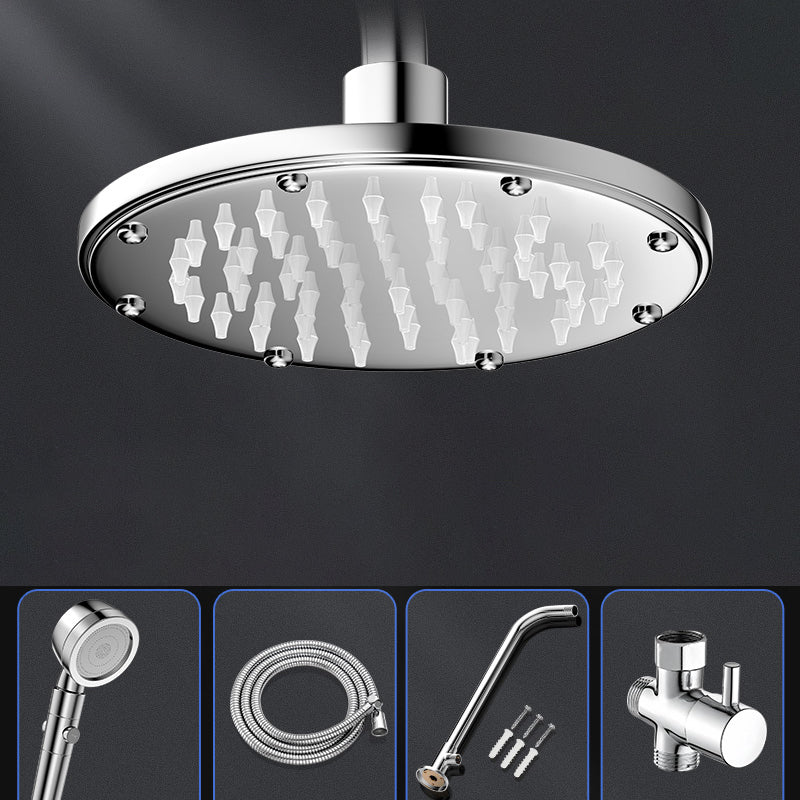 BowLift | Contemporary Shower Head Combination Polished Stainless Steel Ceiling Mounted Shower Head
