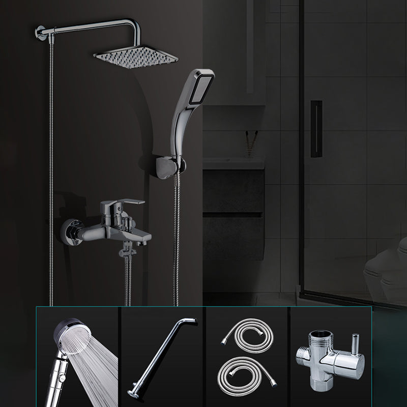 BowLift | Contemporary Shower Head Combination Polished Stainless Steel Ceiling Mounted Shower Head