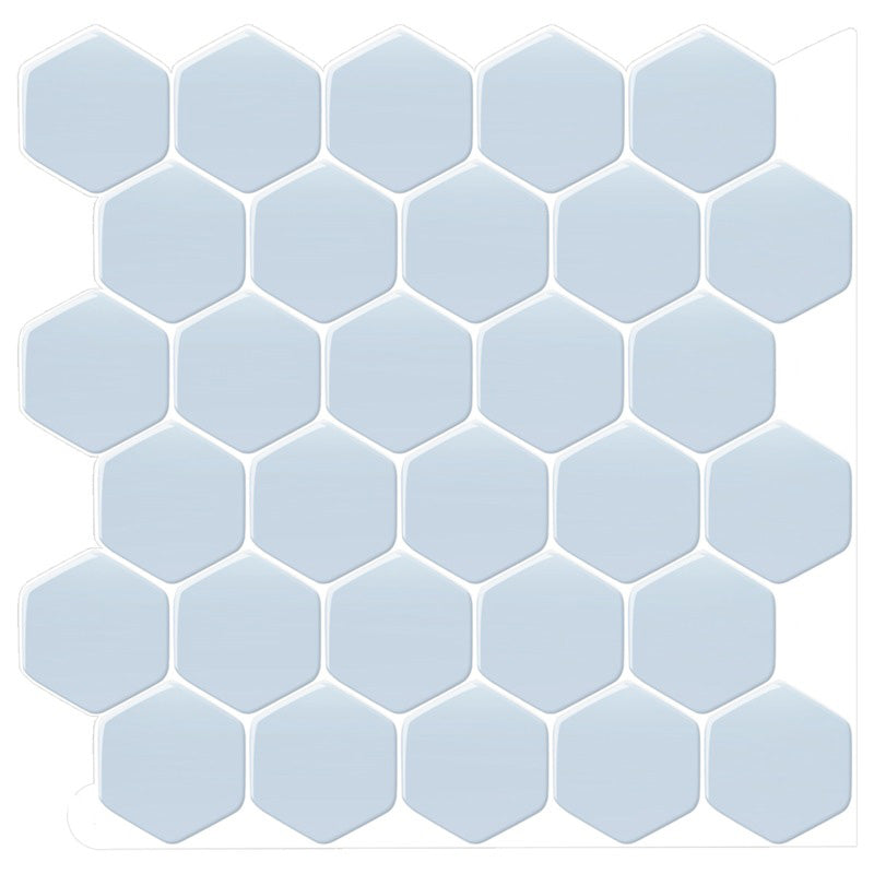 BowLift | Self-adhesive tiles Solid Color Hexagonal Scratch-resistant Self-adhesive tiles