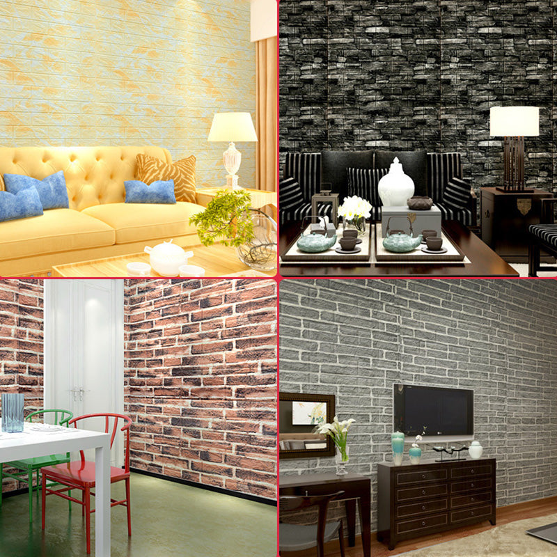 BowLift | Farmhouse Wall Panel 3D Brick Bedroom and Living Room Wall Panels Set of 2