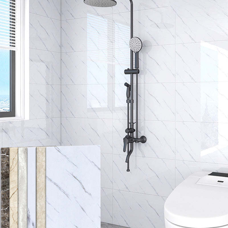 BowLift | Contemporary Peel-and-Stick Wall Tiles Bathroom Field Tiles Wallpaper