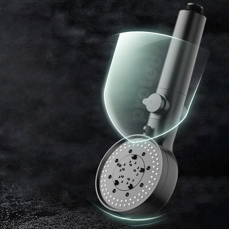 BowLift | Bathroom Showerhead 5-Spray Round Handheld Shower Holder Wall Mount Showerhead