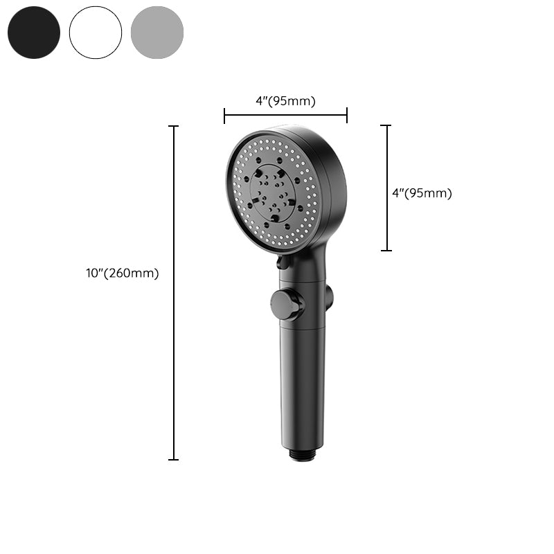 BowLift | Bathroom Showerhead 5-Spray Round Handheld Shower Holder Wall Mount Showerhead