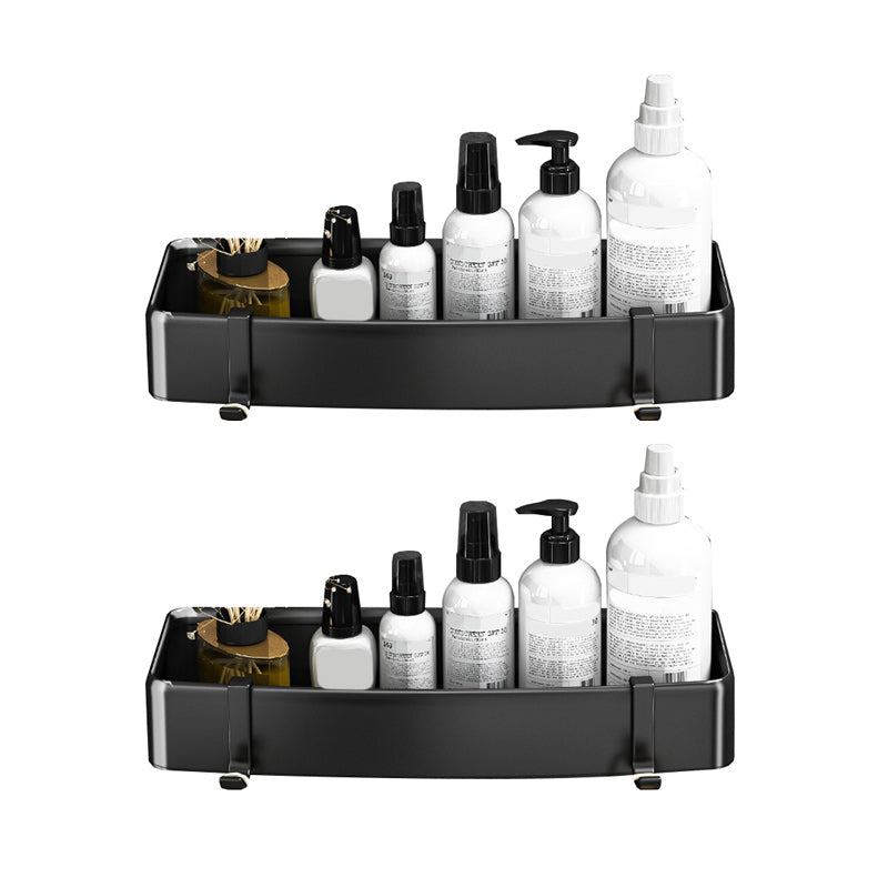 BowLift | Modern Black-White Metal Bath Hardware Set Bath Shelf Bathroom Hardware Set