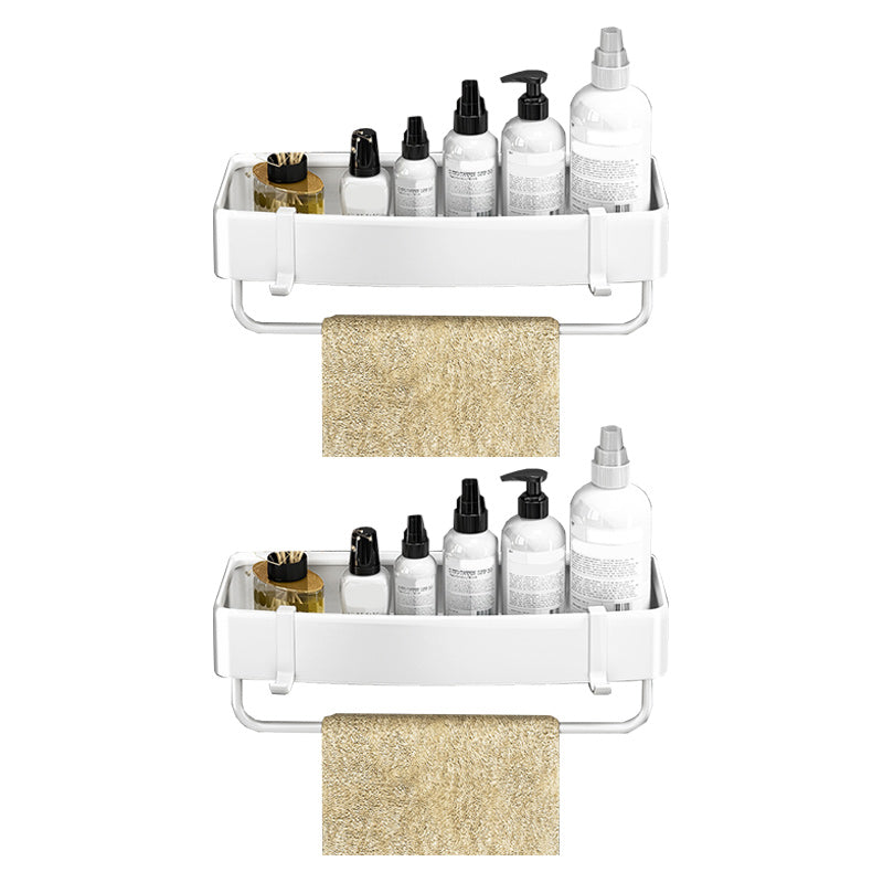 BowLift | Modern Black-White Metal Bath Hardware Set Bath Shelf Bathroom Hardware Set