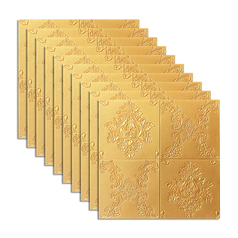 BowLift | Glam Style Foam Wall Panel Living Room 3D Embossed Waterproof Wall Panel