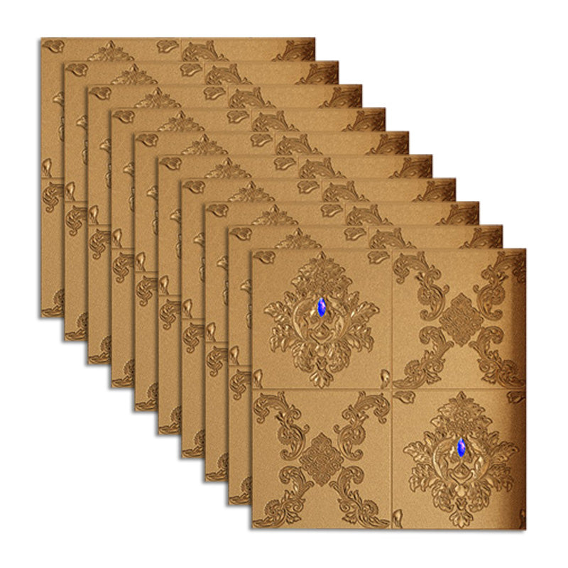 BowLift | Glam Style Foam Wall Panel Living Room 3D Embossed Waterproof Wall Panel