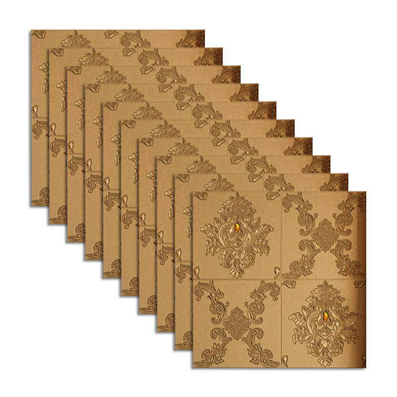 BowLift | Glam Style Foam Wall Panel Living Room 3D Embossed Waterproof Wall Panel