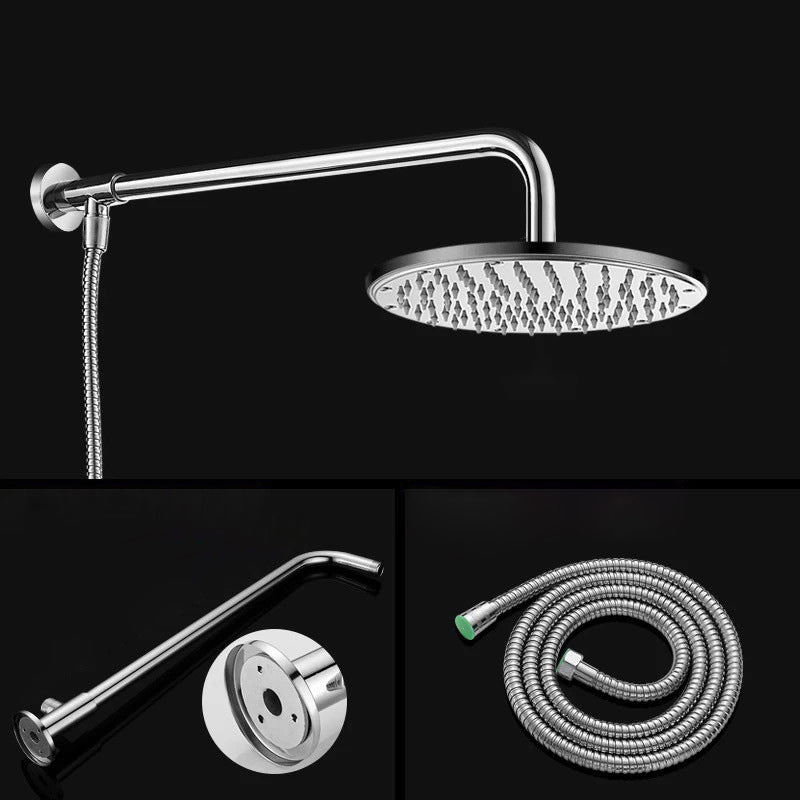 BowLift | Contemporary Style Shower Head Bathroom Fixed Shower Head with Round and Square Shape