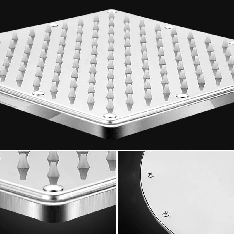 BowLift | Contemporary Style Shower Head Bathroom Fixed Shower Head with Round and Square Shape