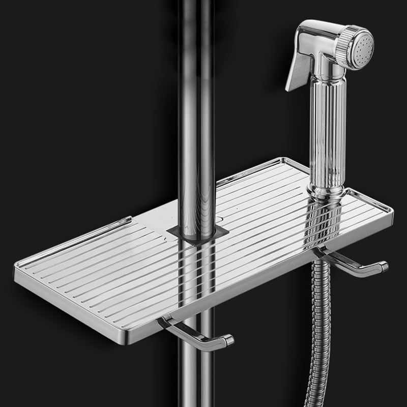 BowLift | Contemporary Style Shower Head Bathroom Fixed Shower Head with Round and Square Shape