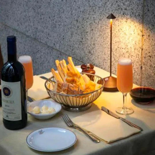 BowLift | LumiZen Minimalist LED Table Lamp | Waterproof and Dimmable Wireless Lighting