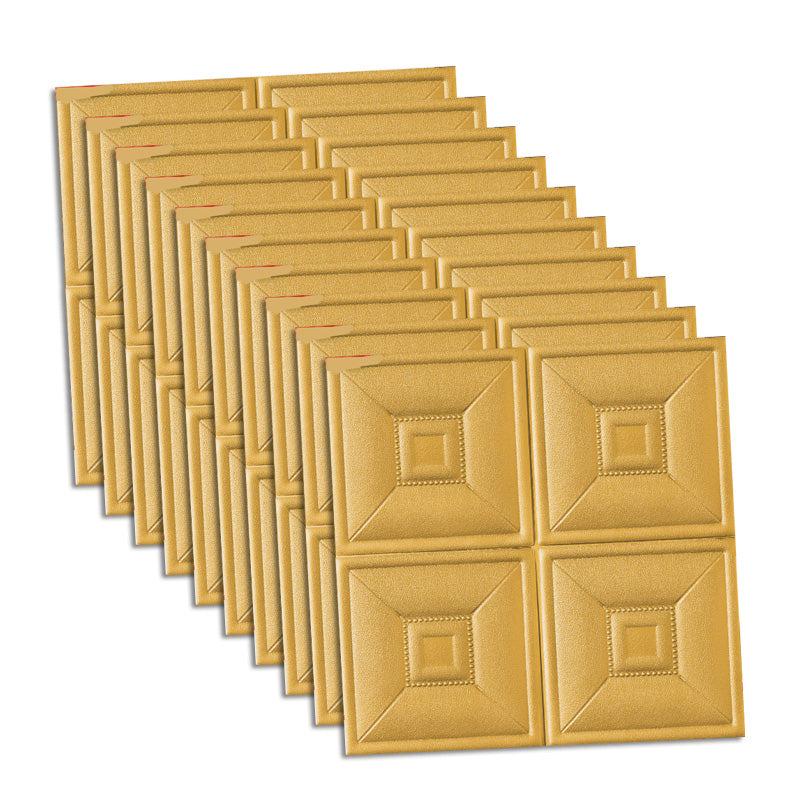 BowLift | Glam Style Foam Water-Resistant Wall Cladding Living Room 3D Embossing Wall Cladding