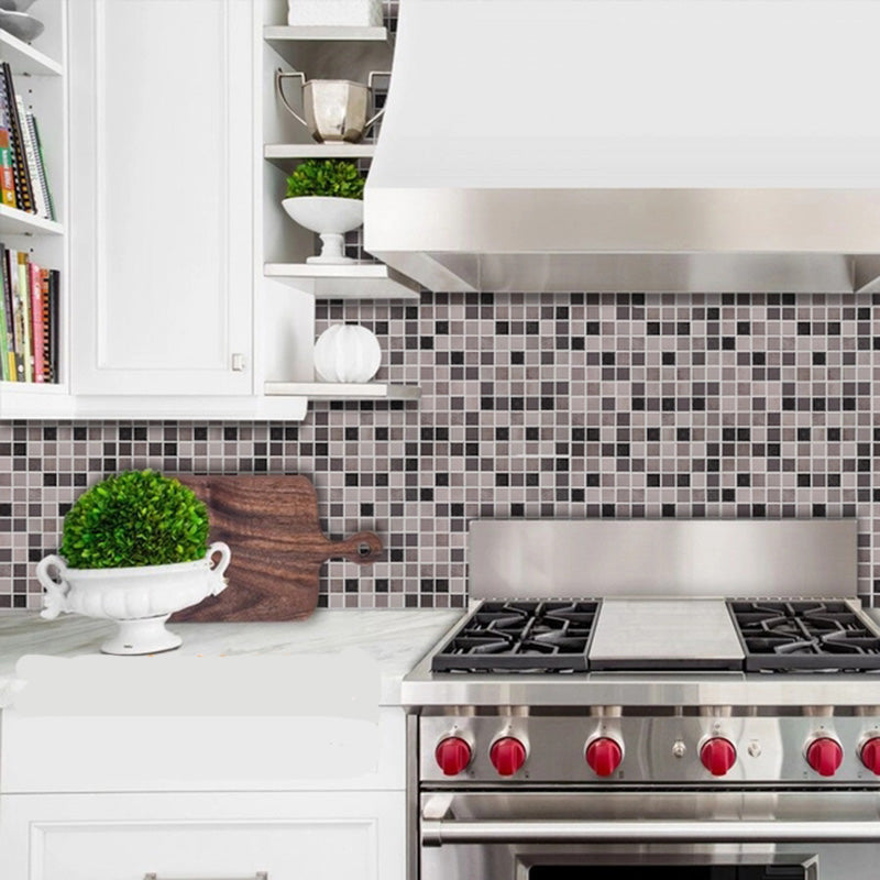 BowLift | Peel & Stick Mosaic Tile Square Plastic Waterproof Peel and Stick Tiles for the Kitchen