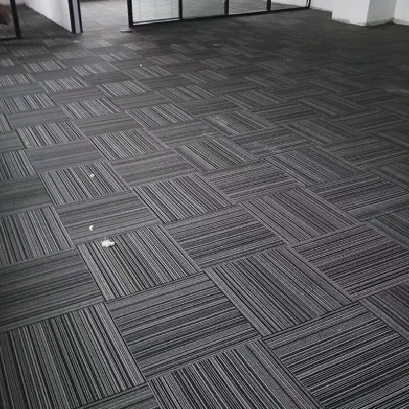 BowLift | Dark Color Level Loop Carpet Tile Non-Slip Self-Adhesive Indoor Office Carpet Tiles