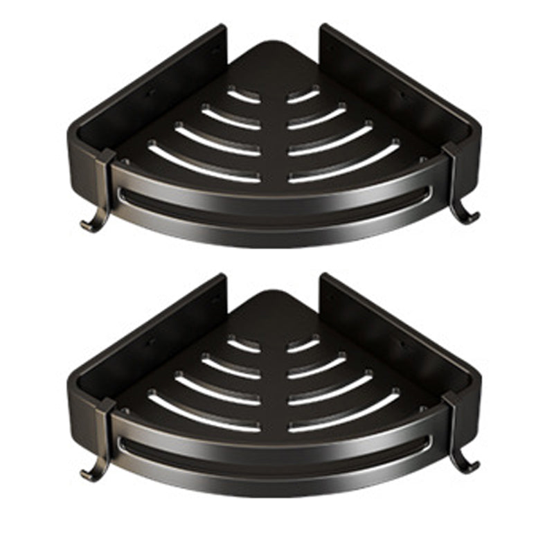 BowLift | Matt Black 2-piece modern bathroom accessories as a single item or as a set with bath shelf