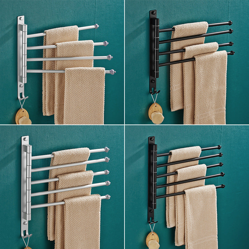 BowLift | 2-piece towel bar made of stainless steel Modern 13.6" B bathroom accessory set