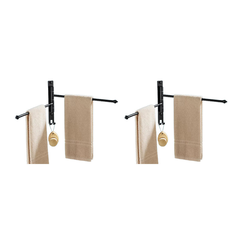 BowLift | 2-piece towel bar made of stainless steel Modern 13.6" B bathroom accessory set