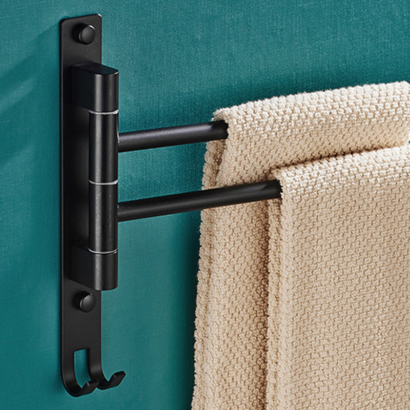 BowLift | 2-piece towel bar made of stainless steel Modern 13.6" B bathroom accessory set