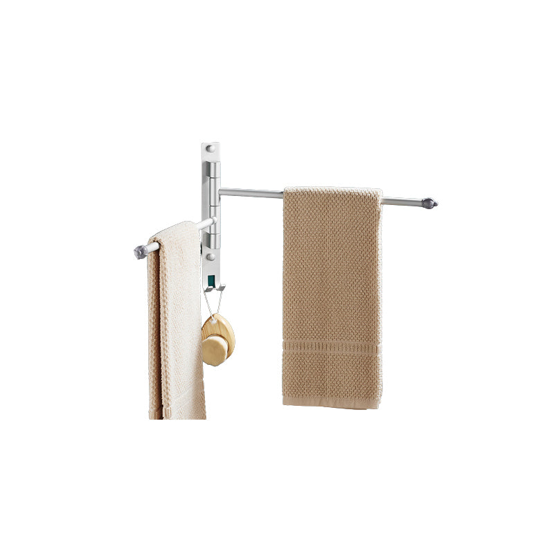BowLift | 2-piece towel bar made of stainless steel Modern 13.6" B bathroom accessory set