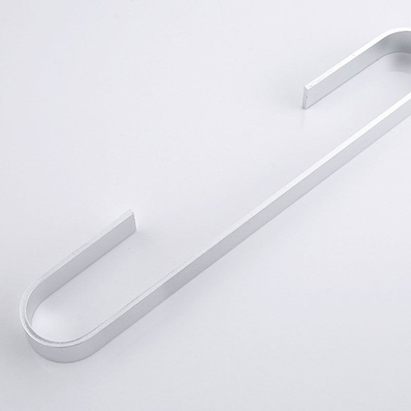 BowLift | Contemporary 2-piece bathroom accessory set aluminum stainless steel towel bar