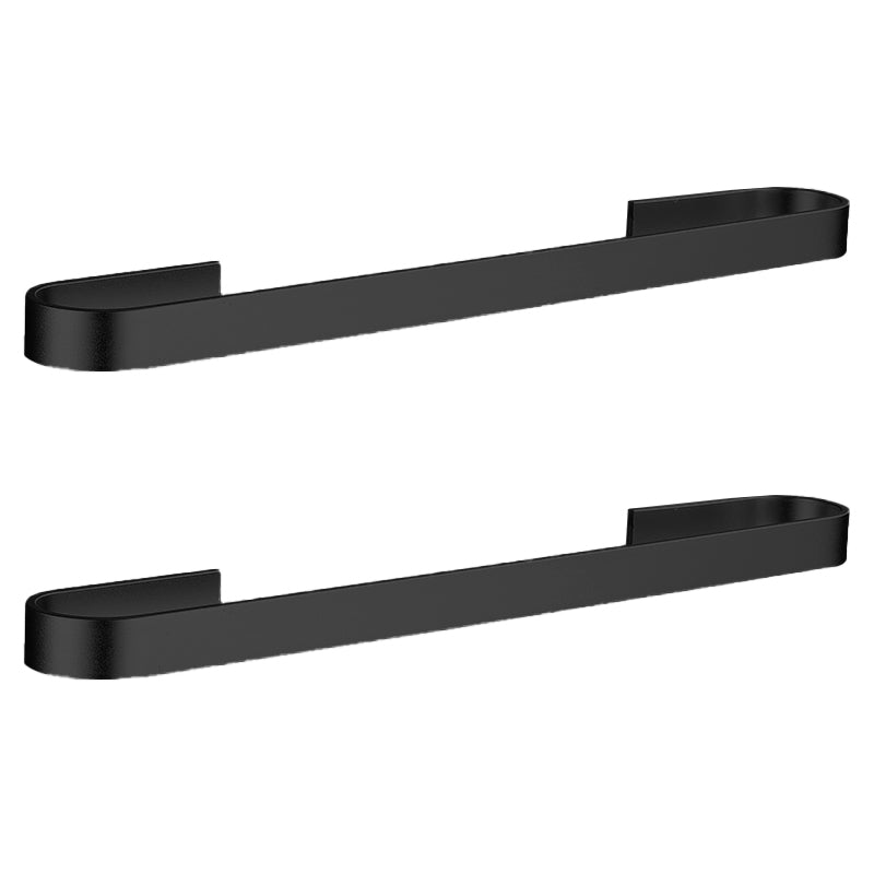 BowLift | Contemporary 2-piece bathroom accessory set aluminum stainless steel towel bar