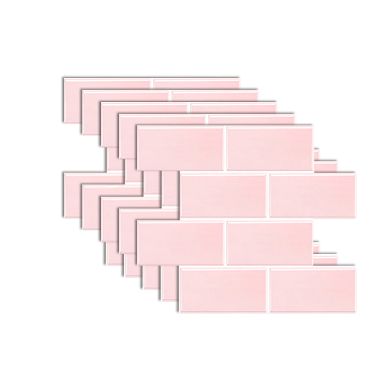BowLift | Peel & Stick Subway Tiles Plastic Stain Resistant Peel & Stick Subway Tiles 5-Pack