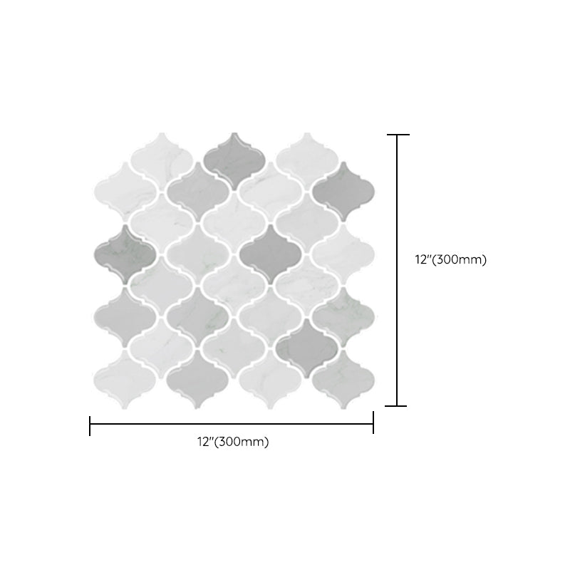 BowLift | Peel & Stick Subway Tiles Plastic Stain Resistant Peel & Stick Subway Tiles 5-Pack