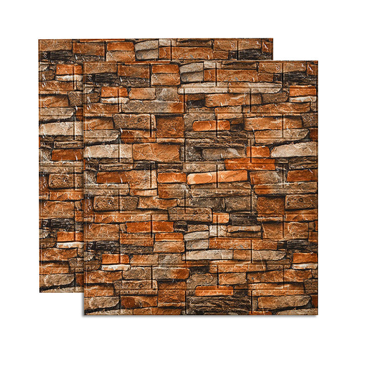 BowLift | Country House Wall Shelf 3D Brick Living Room Wall Panel Set of 2