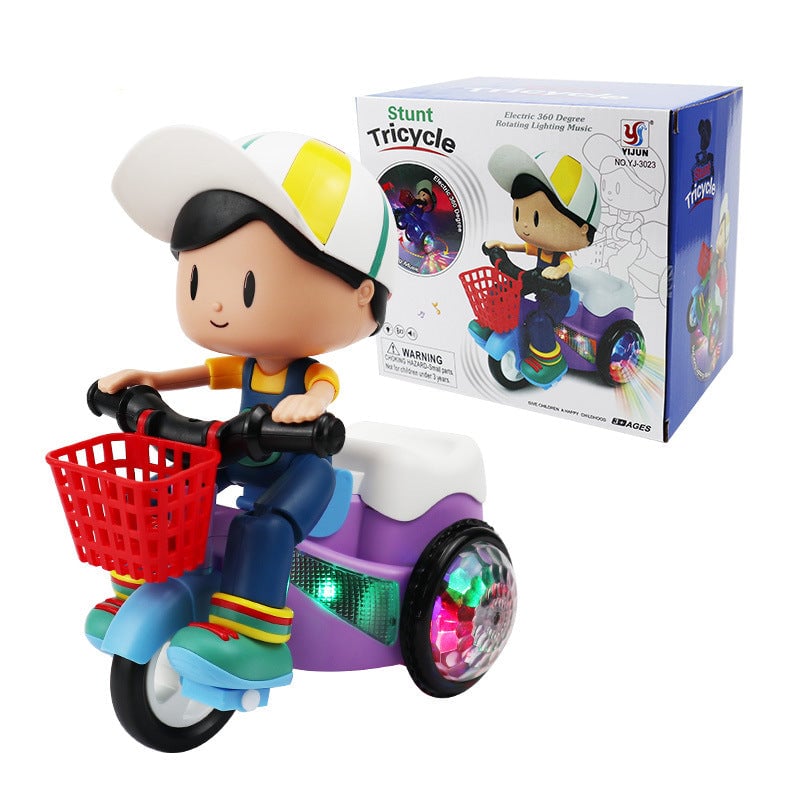 BowLift | Stunt Spin Dance Electric Tricycle Toy