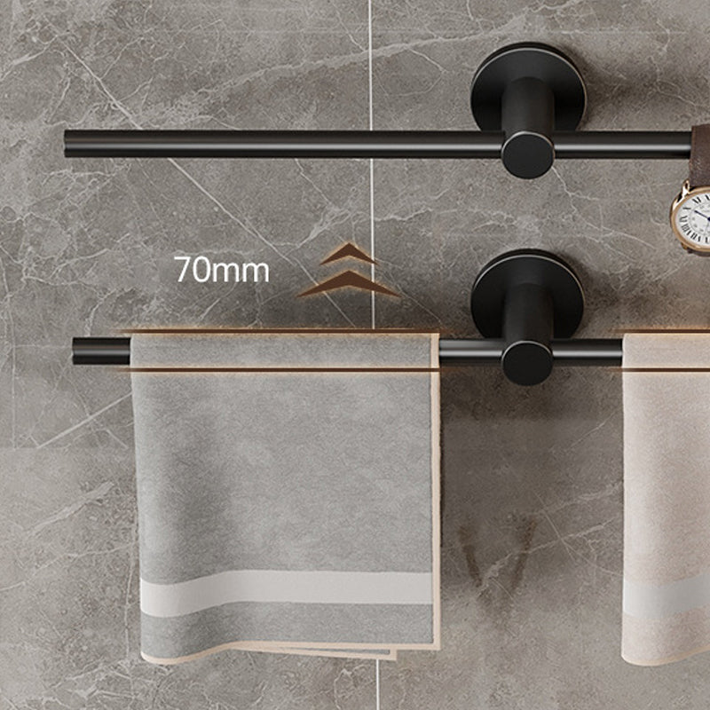 BowLift | 2-piece modern bathroom accessory set towel bar made of stainless steel