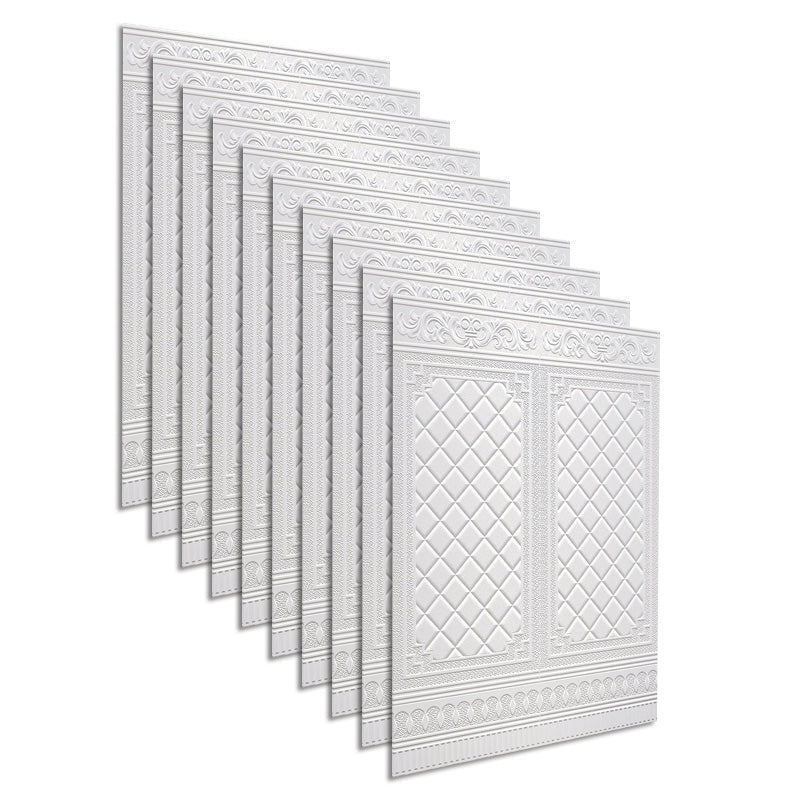 BowLift | Glam Style Wall Cladding Living Room Peel and Stick 3D Embossed Waterproof Wall Cladding