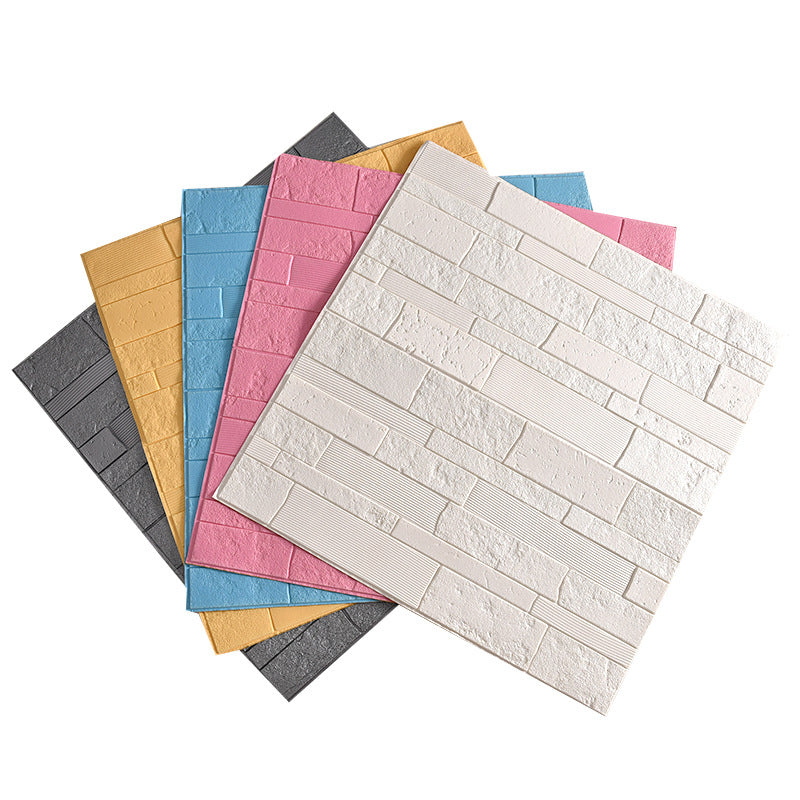 BowLift | Colorful 3D-embossed wall panel Waterproof artificial stone wall tile