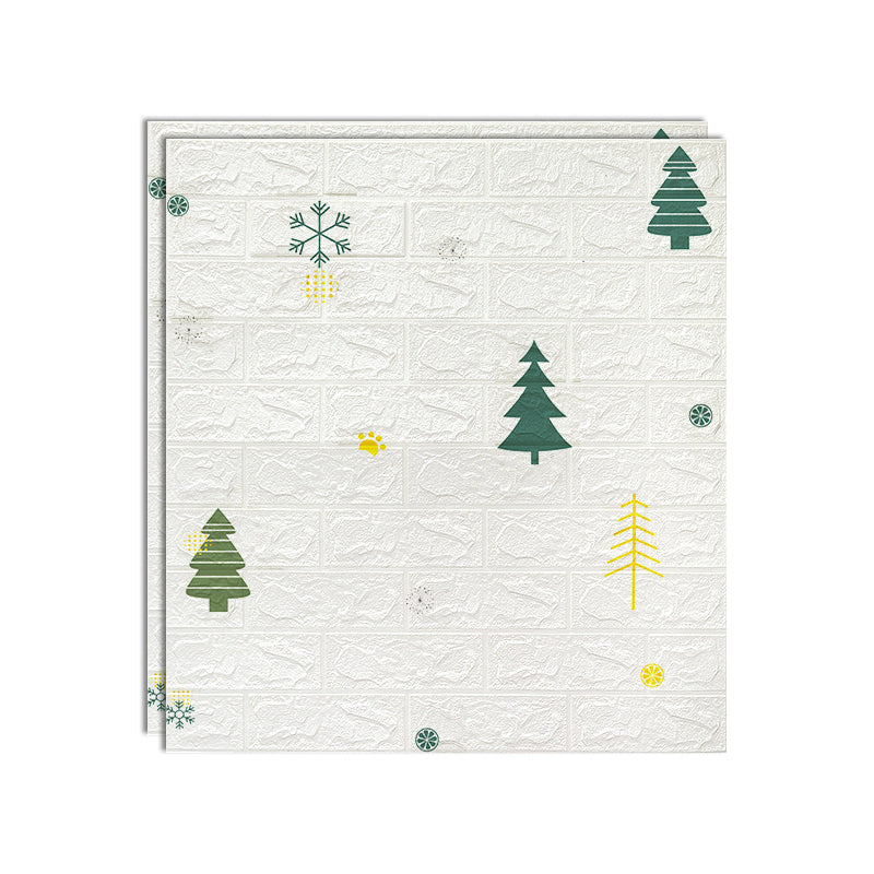 BowLift | Farmhouse Beadboard PVC Wall Access Panel Peel and Stick Wall Tile Set of 2