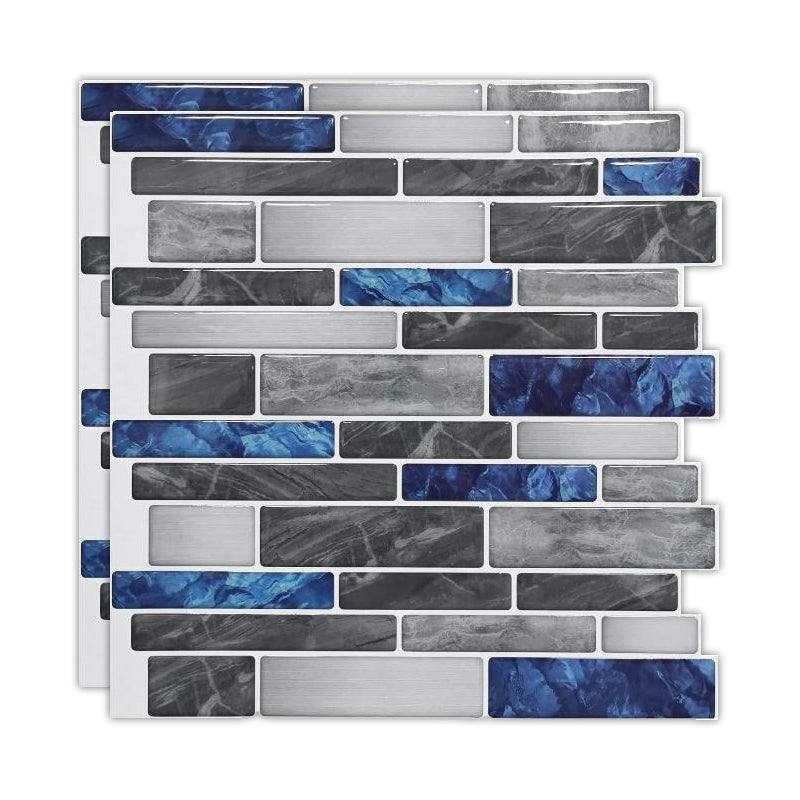 BowLift | Peel & Stick Subway Tile Stain Resistant Plastic Rectangle Peel and Stick Tile 2-Pack
