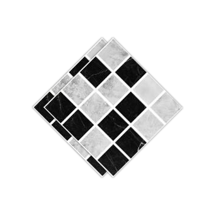 BowLift | Peel & Stick Mosaic Tile Plastic Square Stain-Resistant Peel and Stick Tiles for Shower