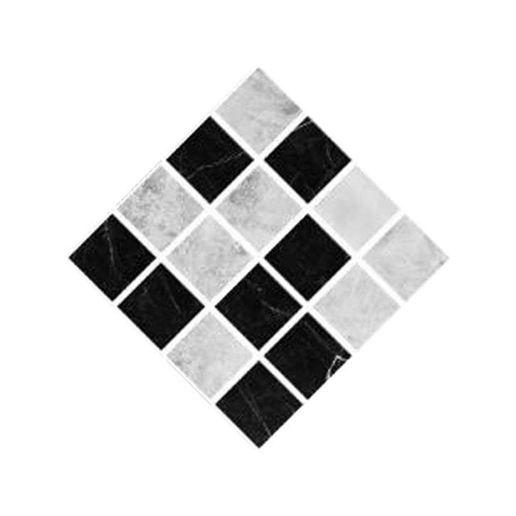 BowLift | Peel & Stick Mosaic Tile Plastic Square Stain-Resistant Peel and Stick Tiles for Shower