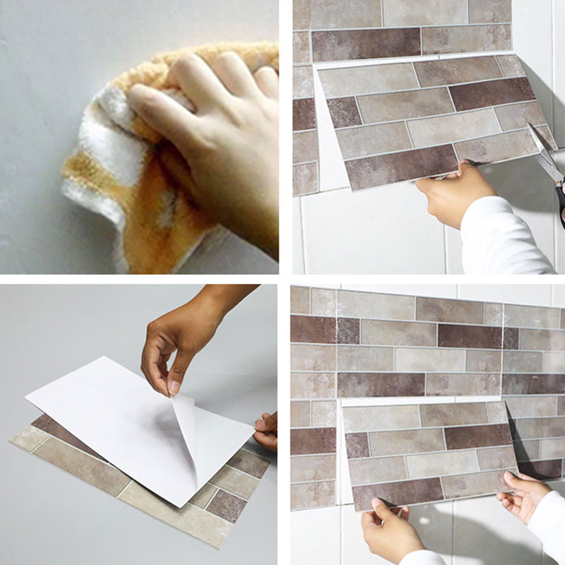 BowLift | Peel & Stick Subway Tile Rectangle Waterproof Plastic Peel & Stick Tile for Shower