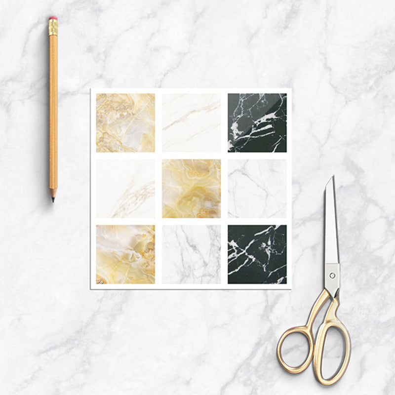 BowLift | Peel & Stick Mosaic Tiles PVC Square Stain Resistant Peel and Stick Tiles 20-Pack