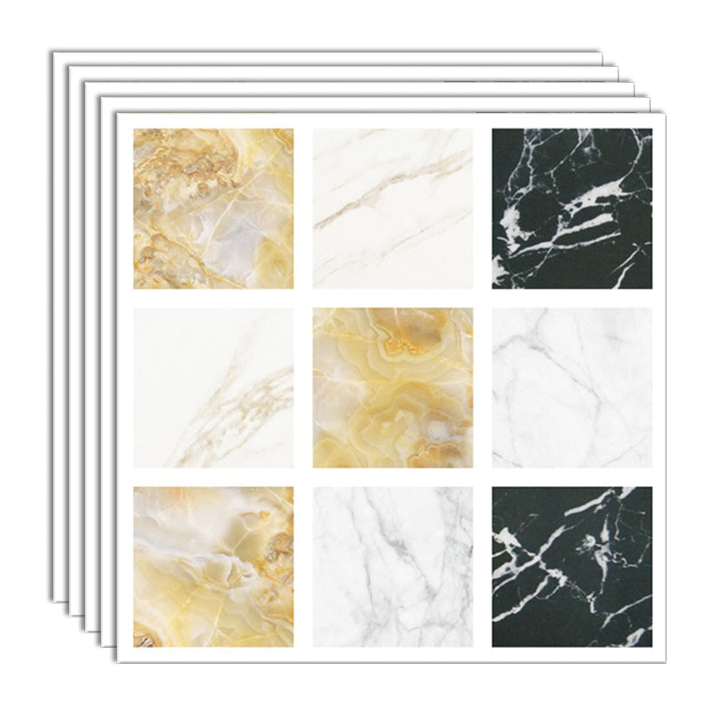 BowLift | Peel & Stick Mosaic Tiles PVC Square Stain Resistant Peel and Stick Tiles 20-Pack