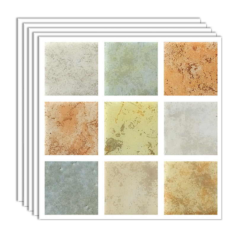 BowLift | Peel & Stick Mosaic Tiles PVC Square Stain Resistant Peel and Stick Tiles 20-Pack