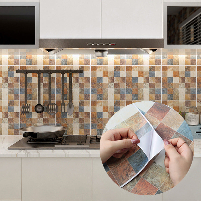 BowLift | Peel & Stick Tiles Square Stain Resistant Plastic Peel and Stick Tiles for Kitchen 20 Pack